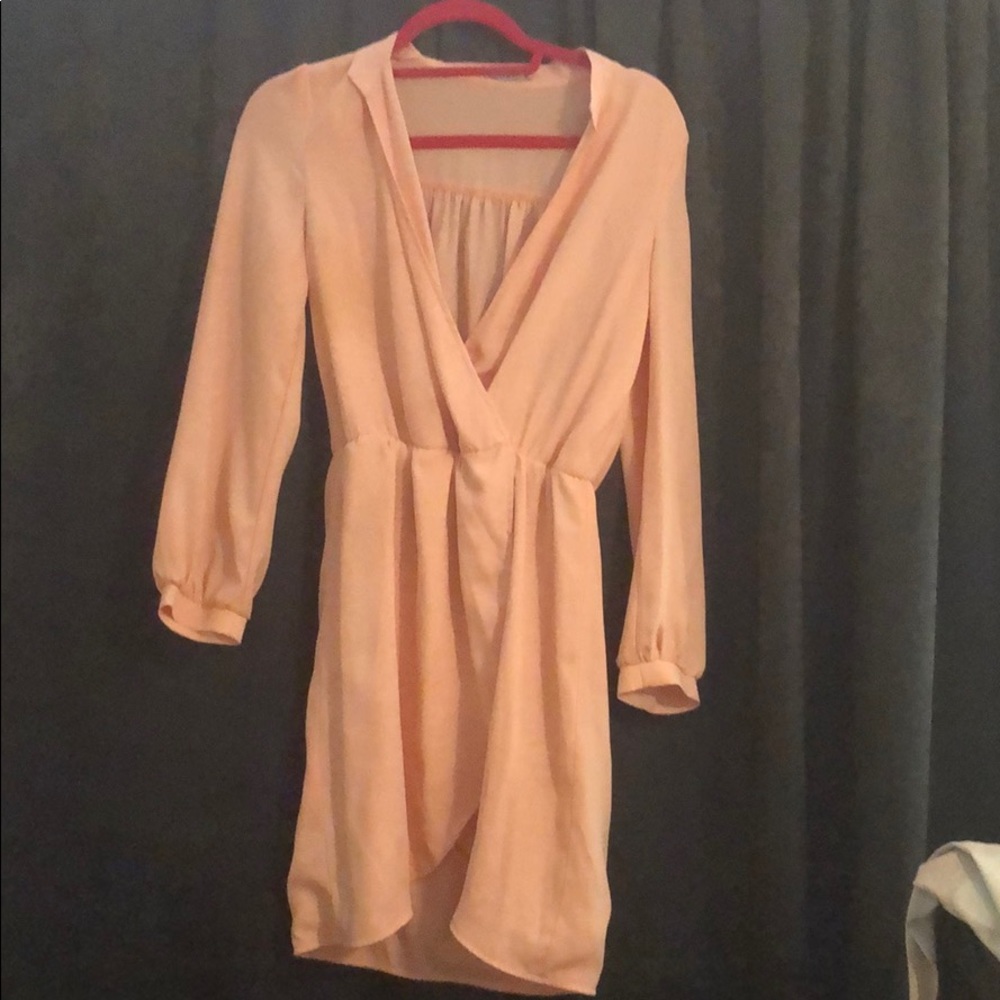 Light pink Tobi tulip dress